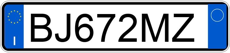 Numer rejestracyjny BJ672MZ posiada VOLKSWAGEN Polo 3a serie