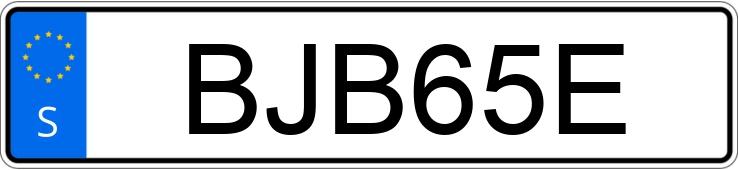 Numer rejestracyjny BJB65E posiada Kia EV9