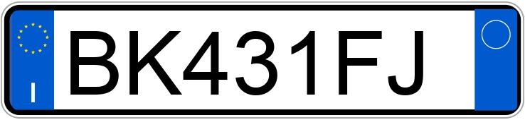 Numer rejestracyjny BK431FJ posiada BMW Serie 3 Numer rejestracyjny BK431FJ posiada BMW Serie 3