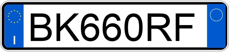 Numer rejestracyjny BK660RF posiada SMART city coupe-cabrio Numer rejestracyjny BK660RF posiada SMART city coupe-cabrio