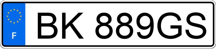 Numer rejestracyjny BK889GS posiada FIAT 500 1.3 MJT 95 POP