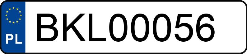 Numer rejestracyjny BKL 00056 posiada VOLKSWAGEN Golf III 1.6i Kat. MR`91 GL - BKL00056 Numer rejestracyjny BKL 00056 posiada VOLKSWAGEN Golf III 1.6i Kat. MR`91 GL - BKL00056