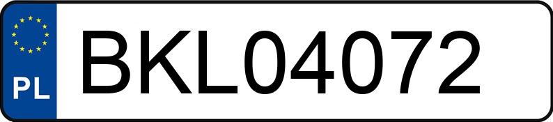 Numer rejestracyjny BKL 04072 posiada VOLKSWAGEN Passat B5 1.9 TDI MR`96 E2 Comfortline - BKL04072