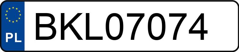Numer rejestracyjny BKL 07074 posiada BMW 320 Diesel Kat. MR`98 E46 320 Diesel Kat. MR`98 E46 - BKL07074