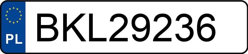 Numer rejestracyjny BKL 29236 posiada SKODA OCTAVIA - BKL29236