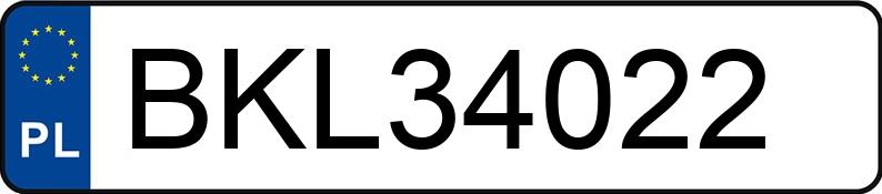Numer rejestracyjny BKL 34022 posiada AUDI A6 - BKL34022 Numer rejestracyjny BKL 34022 posiada AUDI A6 - BKL34022