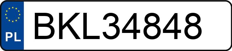 Numer rejestracyjny BKL 34848 posiada NISSAN QASHQAI - BKL34848 Numer rejestracyjny BKL 34848 posiada NISSAN QASHQAI - BKL34848
