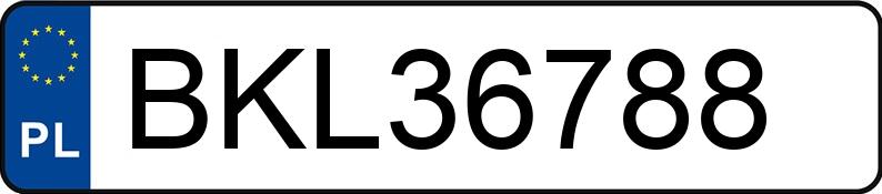 Numer rejestracyjny BKL 36788 posiada BMW 328 - BKL36788 Numer rejestracyjny BKL 36788 posiada BMW 328 - BKL36788