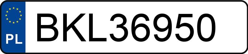 Numer rejestracyjny BKL 36950 posiada AUDI Q5 - BKL36950 Numer rejestracyjny BKL 36950 posiada AUDI Q5 - BKL36950