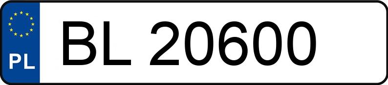 Numer rejestracyjny BL 20600 posiada NISSAN PRIMERA - BL20600 Numer rejestracyjny BL 20600 posiada NISSAN PRIMERA - BL20600