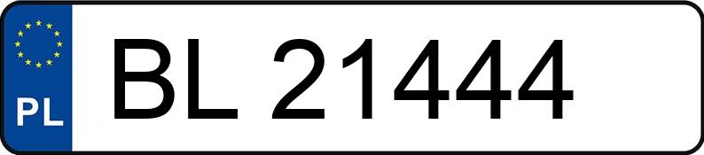 Numer rejestracyjny BL 21444 posiada BMW 530 - BL21444