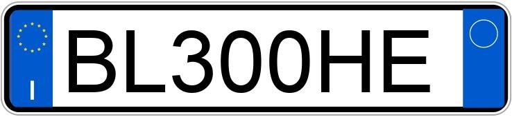 Numer rejestracyjny BL300HE posiada FORD Fiesta 4a serie Numer rejestracyjny BL300HE posiada FORD Fiesta 4a serie