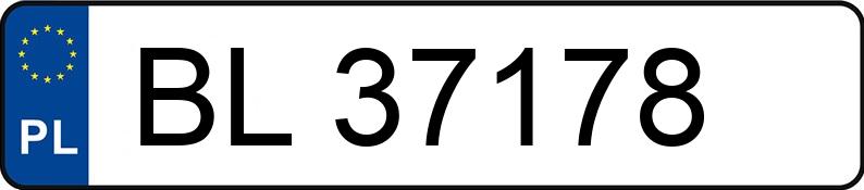 Numer rejestracyjny BL 37178 posiada CITROEN C5 1,8 16V - BL37178