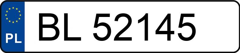 Numer rejestracyjny BL 52145 posiada TOYOTA AURIS - BL52145 Numer rejestracyjny BL 52145 posiada TOYOTA AURIS - BL52145