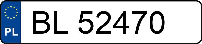 Numer rejestracyjny BL 52470 posiada KIA SPORTAGE - BL52470