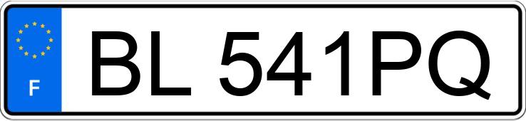 Numer rejestracyjny BL541PQ posiada PEUGEOT 206