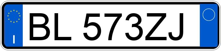 Numer rejestracyjny BL573ZJ posiada VOLKSWAGEN Golf 4a serie Numer rejestracyjny BL573ZJ posiada VOLKSWAGEN Golf 4a serie