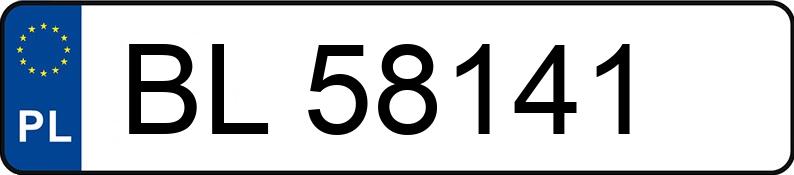 Numer rejestracyjny BL 58141 posiada PEUGEOT 206 CC - BL58141