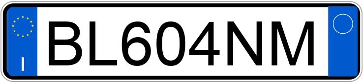 Numer rejestracyjny BL604NM posiada VOLKSWAGEN Golf 4a serie