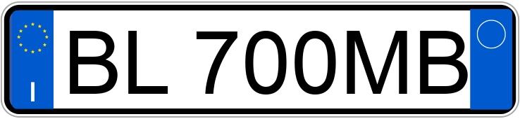 Numer rejestracyjny BL700MB posiada MERCEDES Classe A