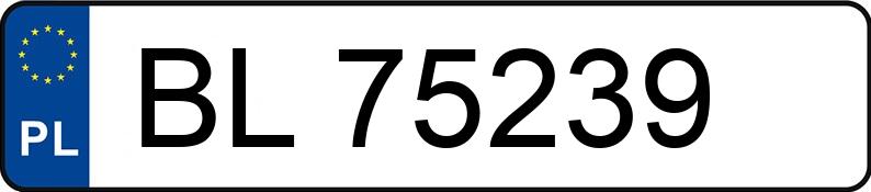 Numer rejestracyjny BL 75239 posiada SKODA Octavia 1.6 MR`01 E4 Nature - BL75239 Numer rejestracyjny BL 75239 posiada SKODA Octavia 1.6 MR`01 E4 Nature - BL75239