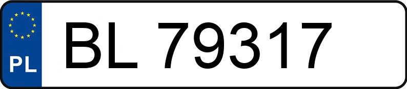 Numer rejestracyjny BL 79317 posiada MAZDA CX-5 - BL79317