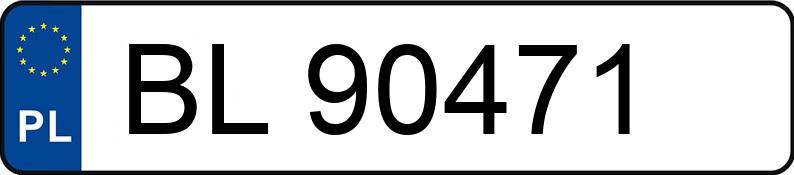 Numer rejestracyjny BL 90471 posiada BMW 320D XDRIVE - BL90471