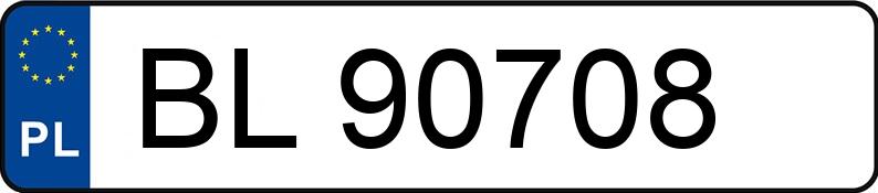 Numer rejestracyjny BL 90708 posiada CHRYSLER PACIFICA - BL90708
