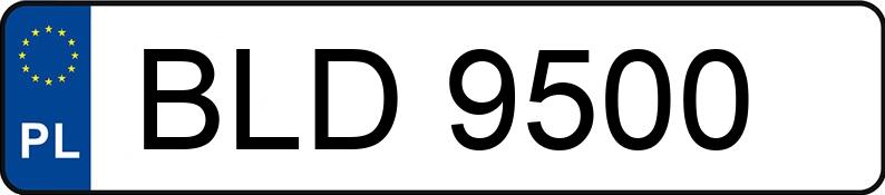 Numer rejestracyjny BLD 9500 posiada FSO Polonez Truck 2.3t 1.6 - BLD9500 Numer rejestracyjny BLD 9500 posiada FSO Polonez Truck 2.3t 1.6 - BLD9500