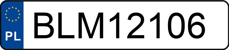 Numer rejestracyjny BLM 12106 posiada FORD MONDEO - BLM12106