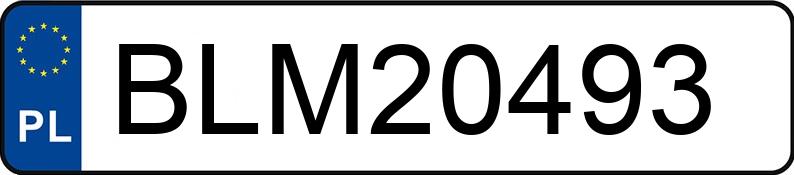 Numer rejestracyjny BLM 20493 posiada MERCEDES-BENZ S 400 CDI - BLM20493