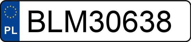 Numer rejestracyjny BLM 30638 posiada RENAULT LAGUNA - BLM30638