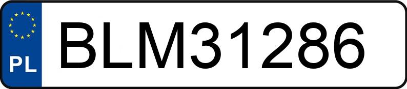 Numer rejestracyjny BLM 31286 posiada SEAT IBIZA - BLM31286 Numer rejestracyjny BLM 31286 posiada SEAT IBIZA - BLM31286