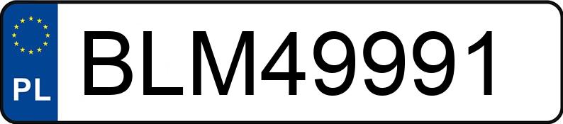 Numer rejestracyjny BLM 49991 posiada AUDI A5 - BLM49991