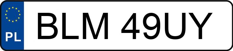 Numer rejestracyjny BLM 49UY posiada URSUS C 1.6t 360 - BLM49UY