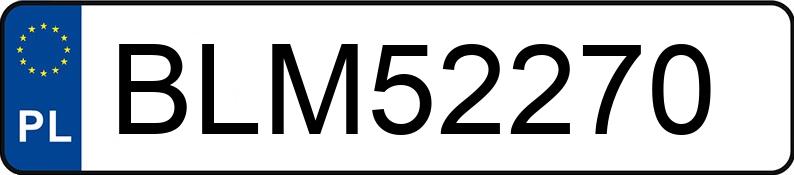 Numer rejestracyjny BLM 52270 posiada BMW 330i Coupe Kat. MR`02 E3 E46 Ci - BLM52270