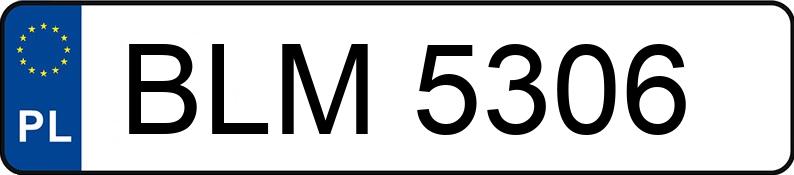 Numer rejestracyjny BLM 5306 posiada FIAT UNO 146A TURBO - BLM5306 Numer rejestracyjny BLM 5306 posiada FIAT UNO 146A TURBO - BLM5306