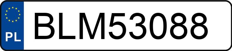 Numer rejestracyjny BLM 53088 posiada SUZUKI IGNIS - BLM53088