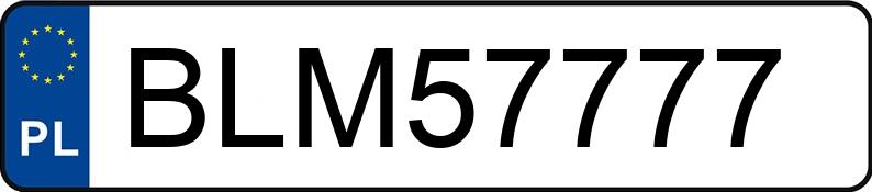 Registreringsnummeret BLM 57777 har HONDA CR-V 1.5 MR`19 E6 Comfort - BLM57777