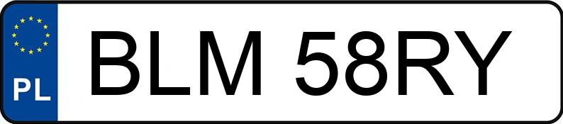 Numer rejestracyjny BLM 58RY posiada URSUS C 330 - BLM58RY Numer rejestracyjny BLM 58RY posiada URSUS C 330 - BLM58RY