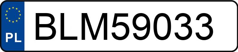 Numer rejestracyjny BLM 59033 posiada OPEL Astra IV 1.4 MR`10 E5 Cosmo Aut. - BLM59033