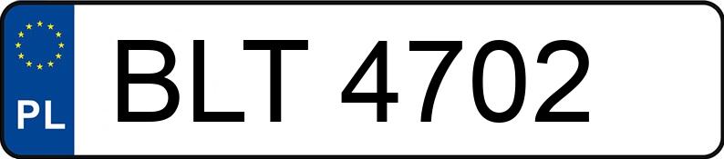 Numer rejestracyjny BLT 4702 posiada FSM 126p FL 650 SX - BLT4702