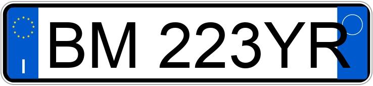 Numer rejestracyjny BM223YR posiada FORD Focus 1a serie Numer rejestracyjny BM223YR posiada FORD Focus 1a serie