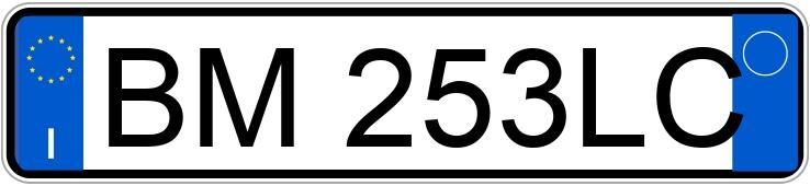 Numer rejestracyjny BM253LC posiada FORD Fiesta 4a serie Numer rejestracyjny BM253LC posiada FORD Fiesta 4a serie