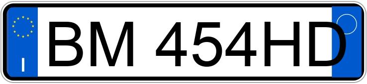 Numer rejestracyjny BM454HD posiada CITROEN Saxo