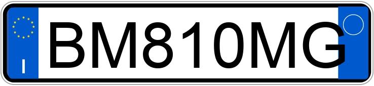 Numer rejestracyjny BM810MG posiada HYUNDAI Accent 2a serie