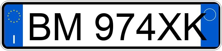 Numer rejestracyjny BM974XK posiada RENAULT Clio 2a serie Numer rejestracyjny BM974XK posiada RENAULT Clio 2a serie
