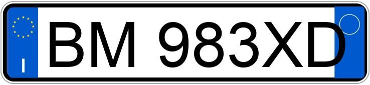 Numer rejestracyjny BM983XD posiada RENAULT Megane-Scenic 1a s.