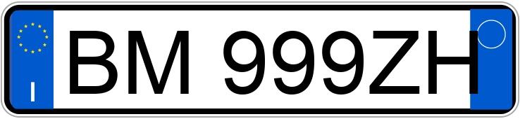 Numer rejestracyjny BM999ZH posiada FIAT Seicento