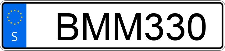 Numer rejestracyjny BMM330 posiada Skoda Octavia II Combi